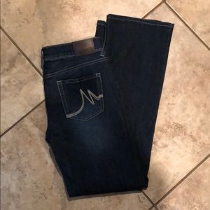 Maurice s boot cut jeans size 9/10